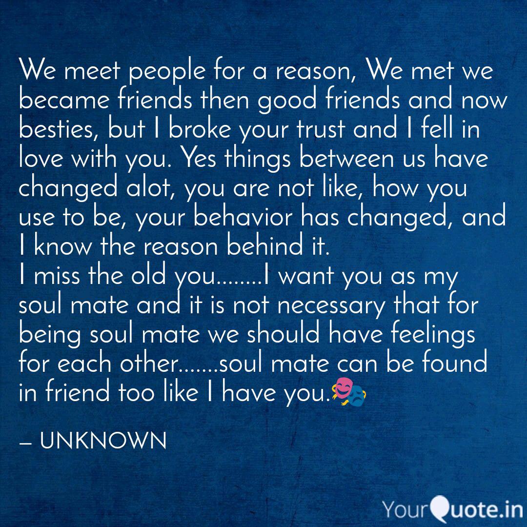 We Meet People For A Reas... | Quotes & Writings By Unknown 😎 | Yourquote