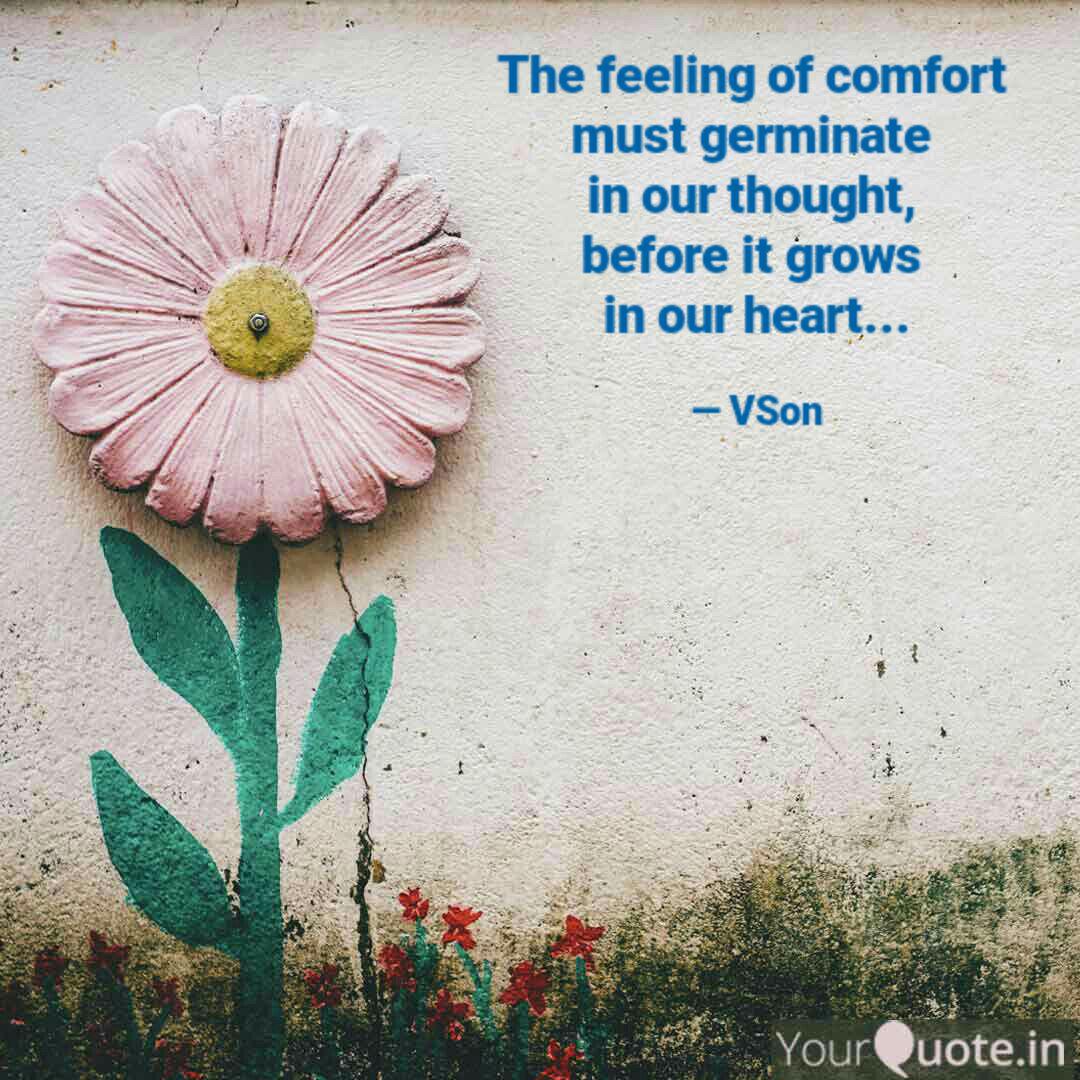 The Feeling Of Comfort M Quotes Writings By Samson Jg Samuel Yourquote