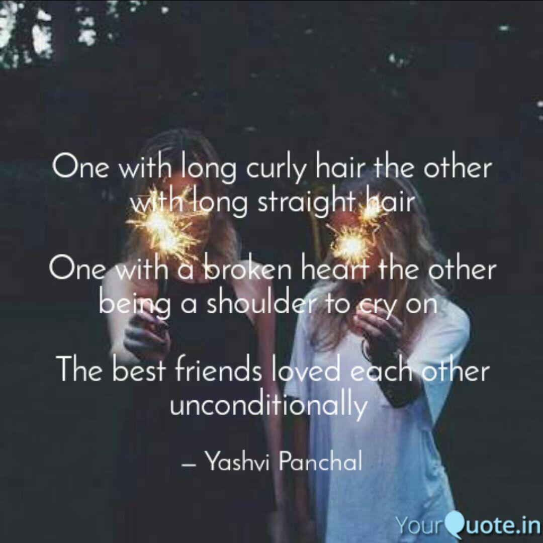 One With Long Curly Hair Quotes Writings By Yashvi Panchal