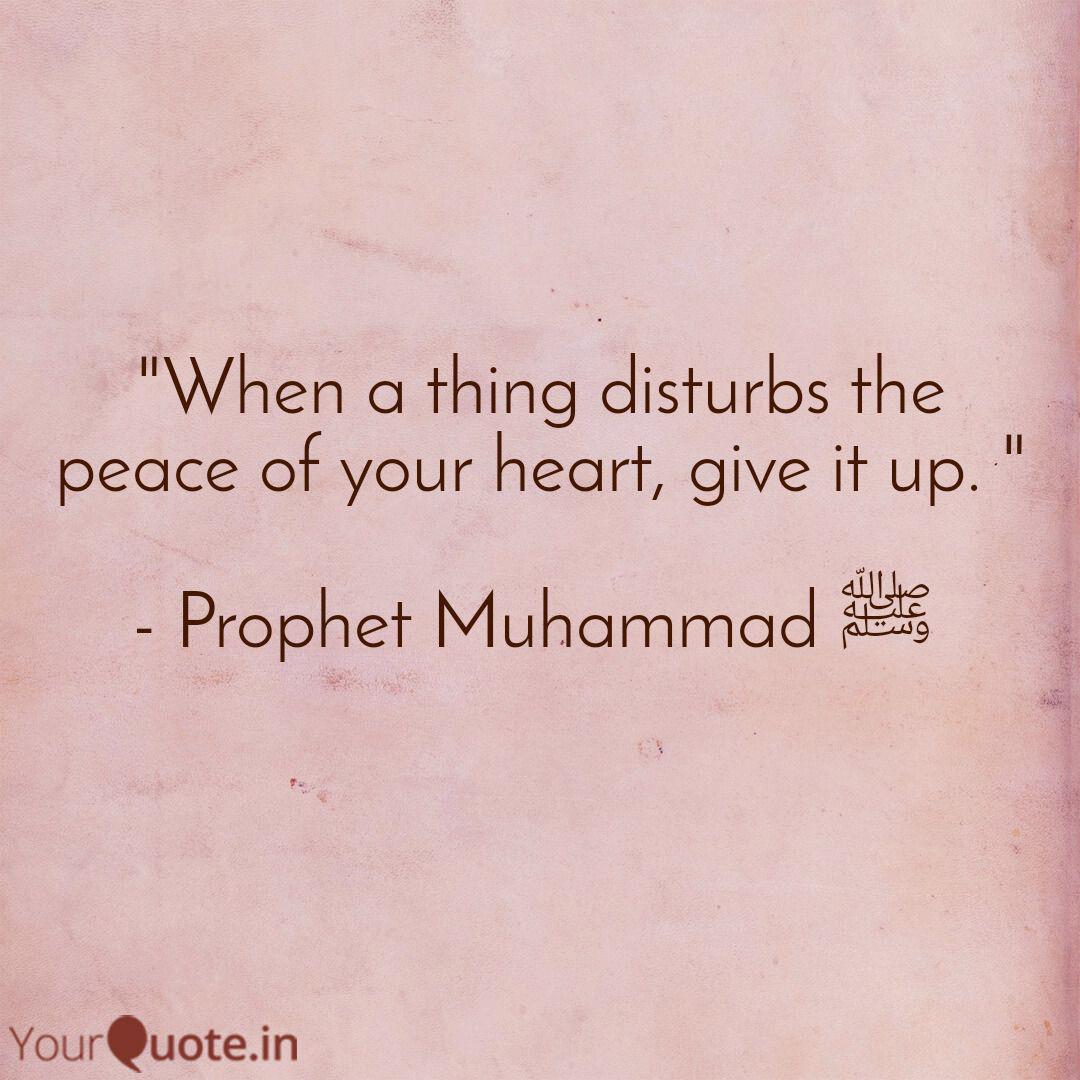 When A Thing Disturbs Th Quotes Writings By Mehr Zaroo Yourquote