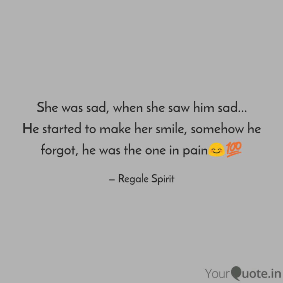 She Was Sad When She Saw Quotes Writings By Venkatesh Ojha Yourquote