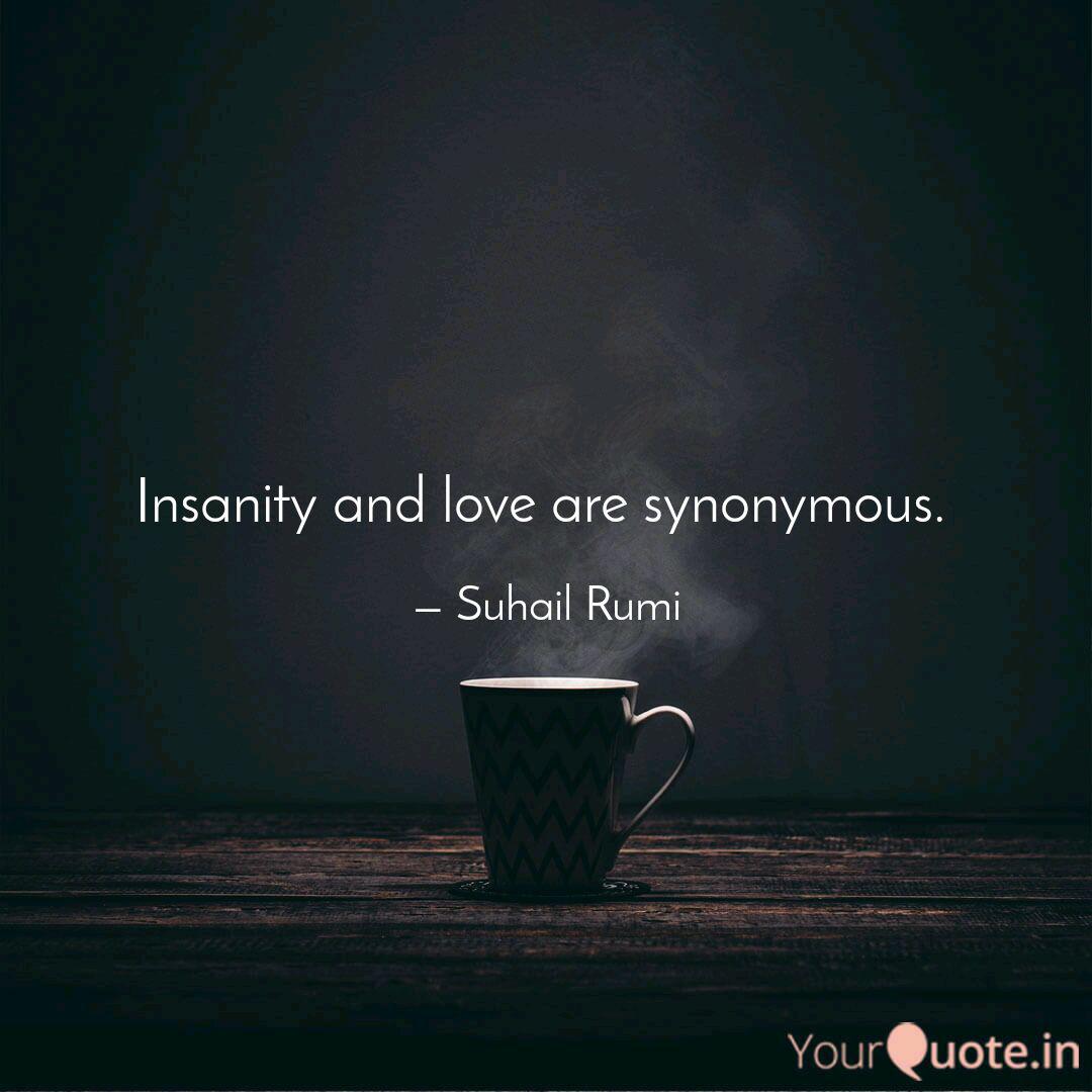 Quotes About Insanity And Love