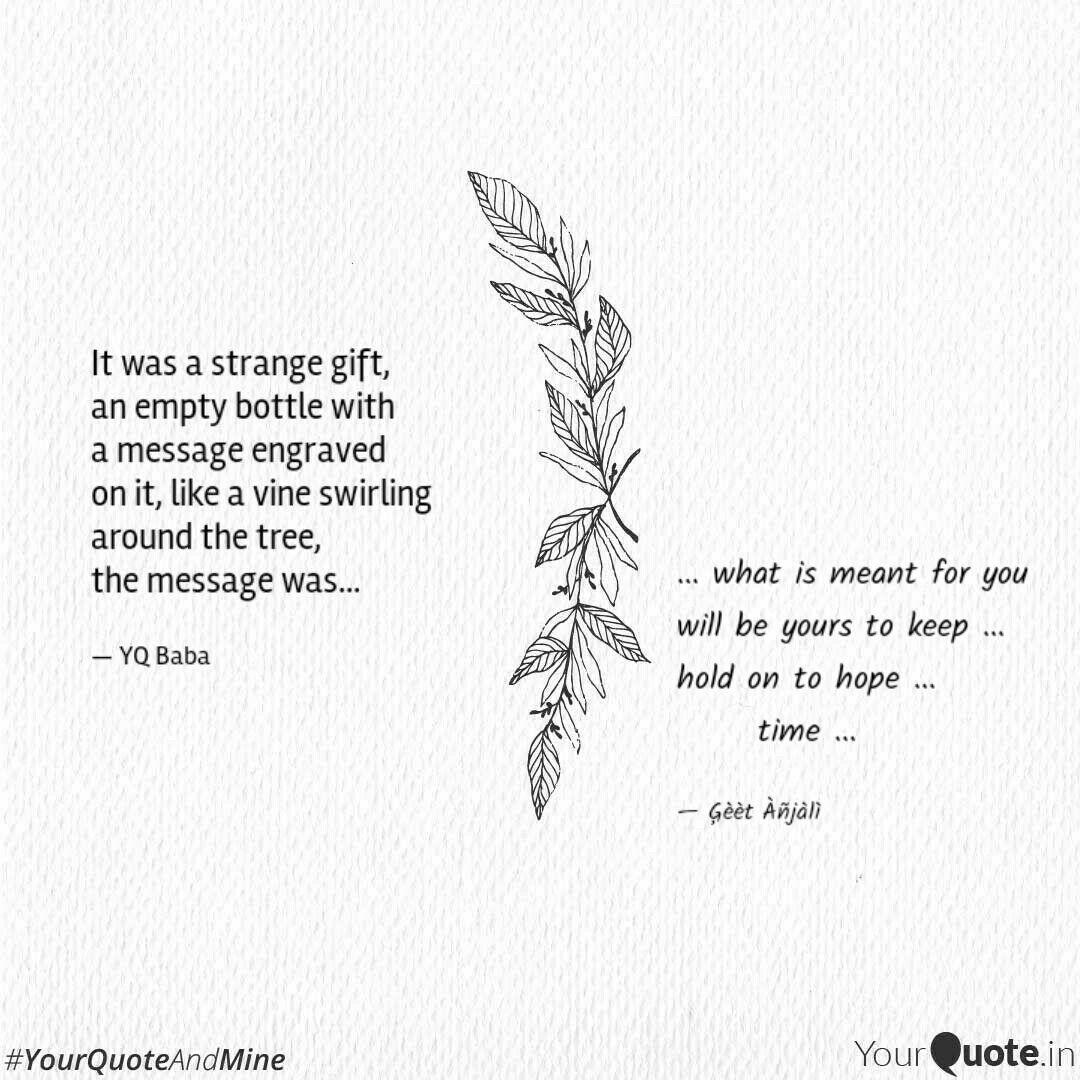 What Is Meant For You Quotes Writings By Geetanjali Goenka Yourquote