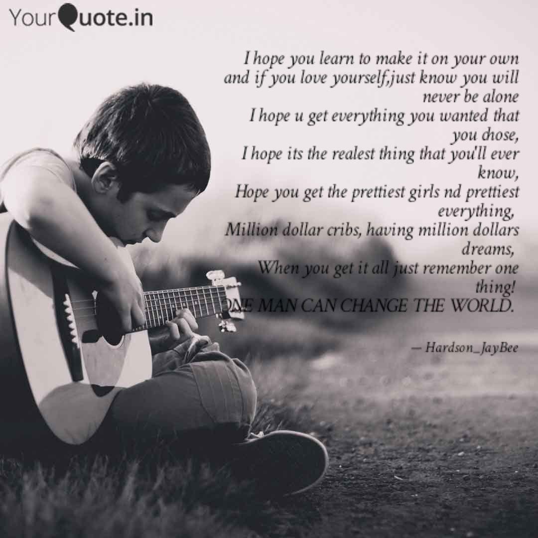 I Hope You Learn To Make Quotes Writings By Omole Ajibola Yourquote