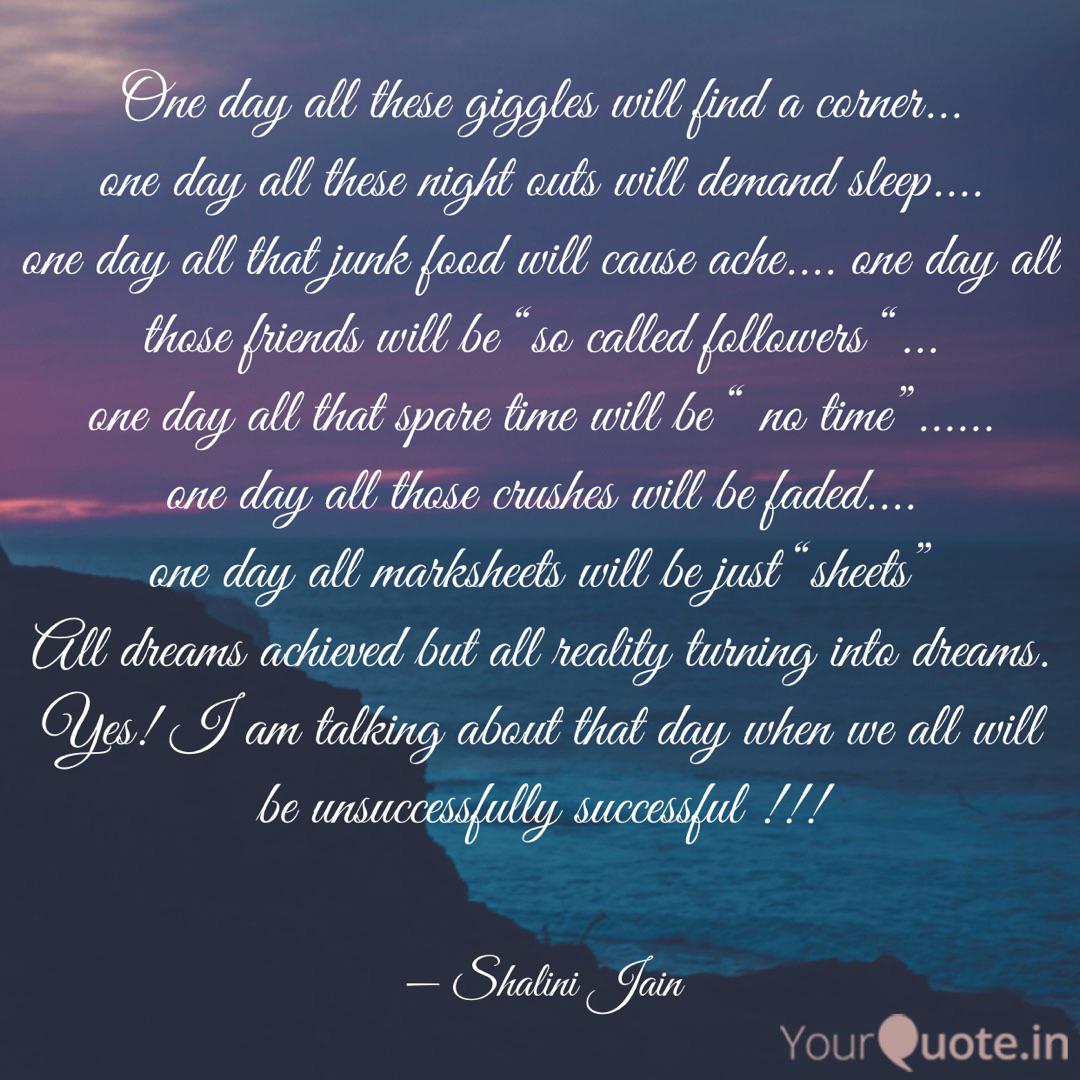 Get Wallpaper One Day All These Giggles Quotes Writings By Shalini Jain HD