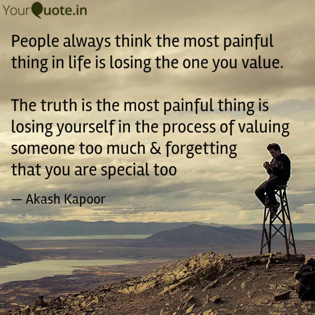 People Always Think The M Quotes Writings By Akash Kapoor Yourquote