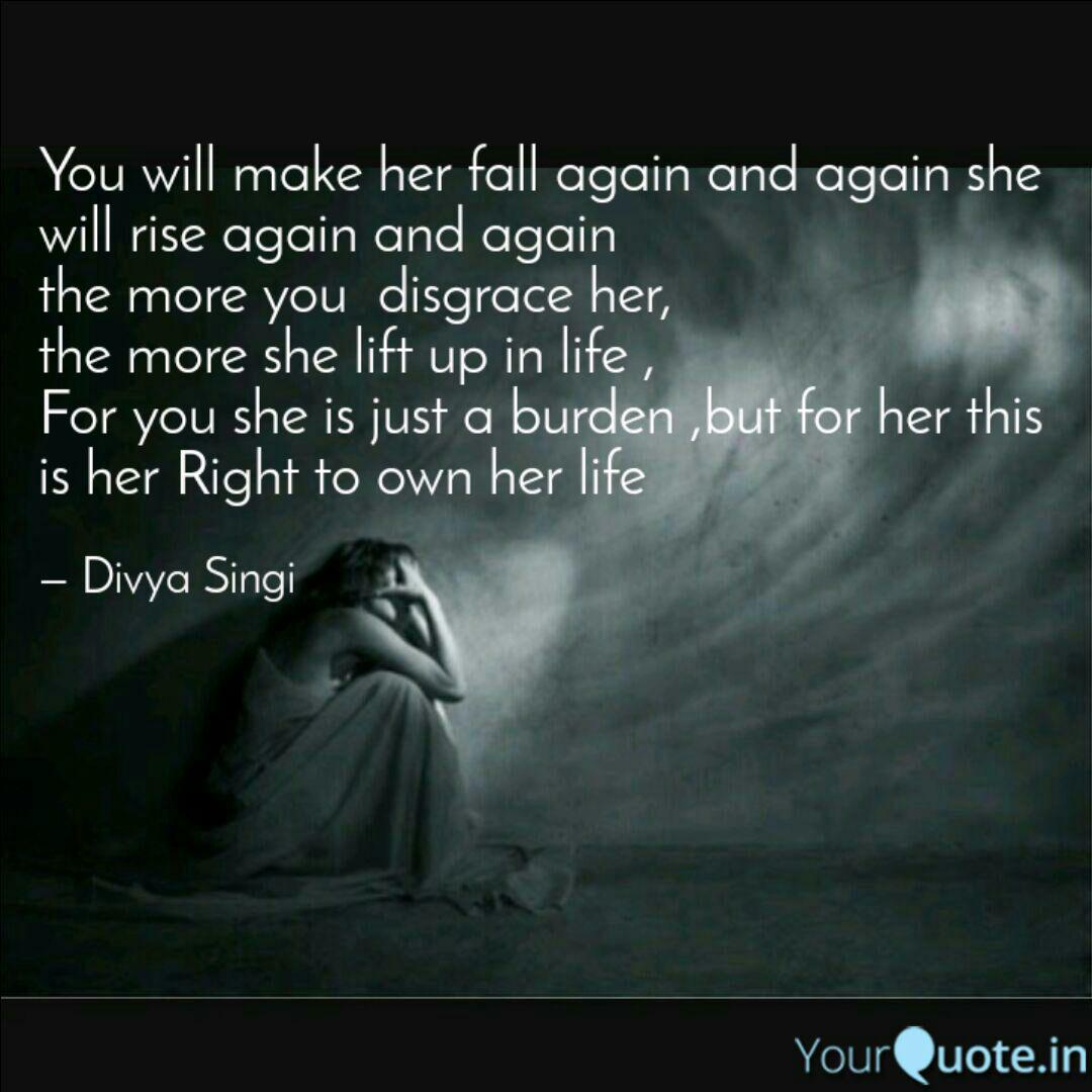 You Will Make Her Fall Ag Quotes Writings By Divya Singi Yourquote