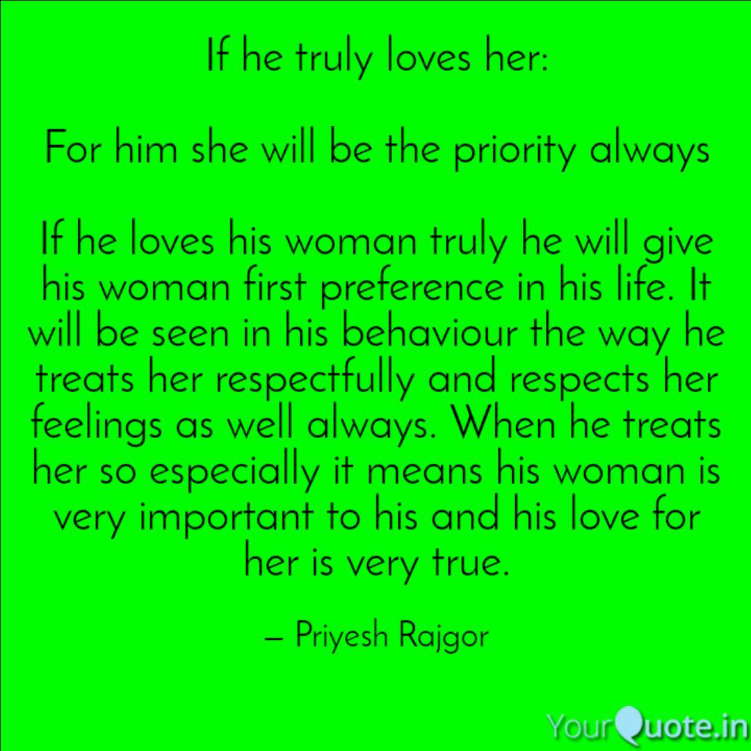 If He Truly Loves Her F Quotes Writings By Priyesh Rajgor Yourquote