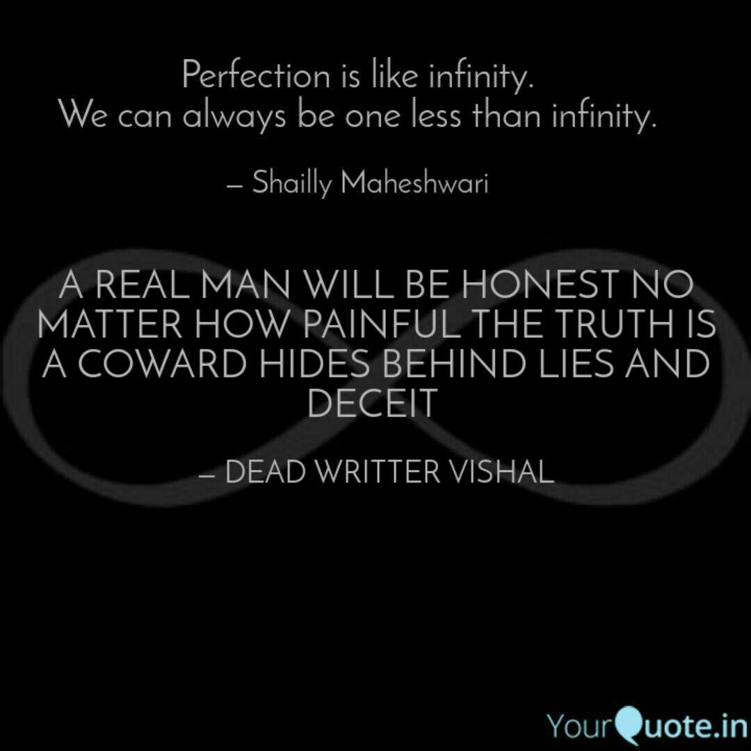 A Real Man Will Be Honest Quotes Writings By Vishal Solanki