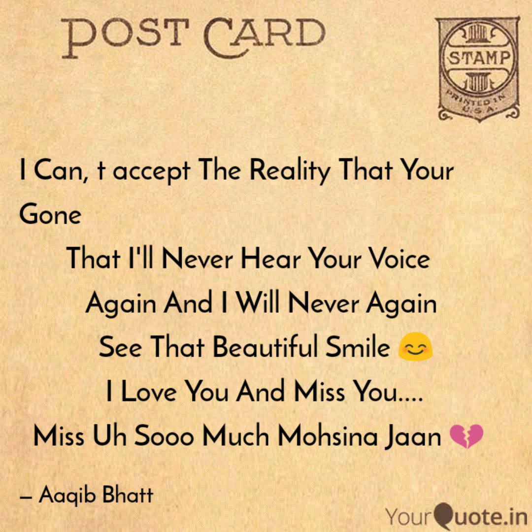 I Can T Accept The Reali Quotes Writings By Aaqib Bhatt
