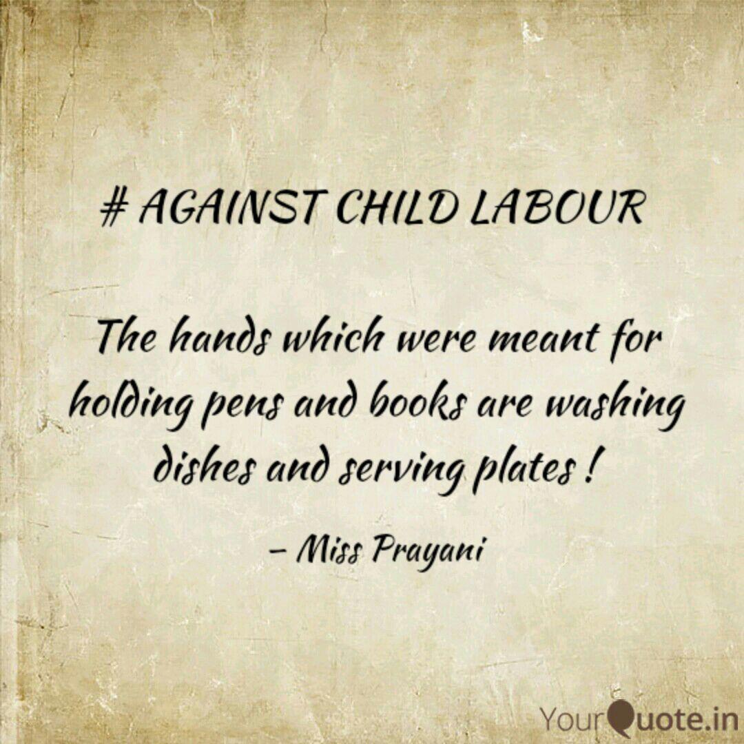 essay on child labour with quotes