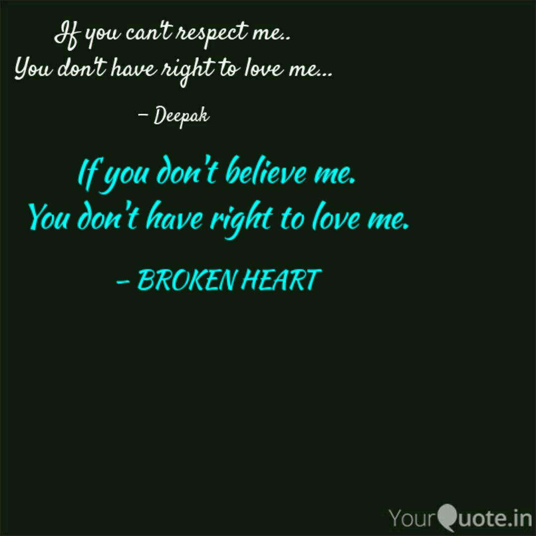 If You Don T Believe Me Quotes Writings By Raveesh Kumar Yourquote