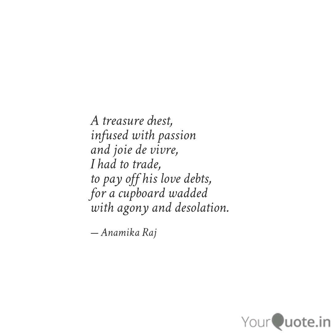 A Treasure Chest Infuse Quotes Writings By Anamika Raj Yourquote