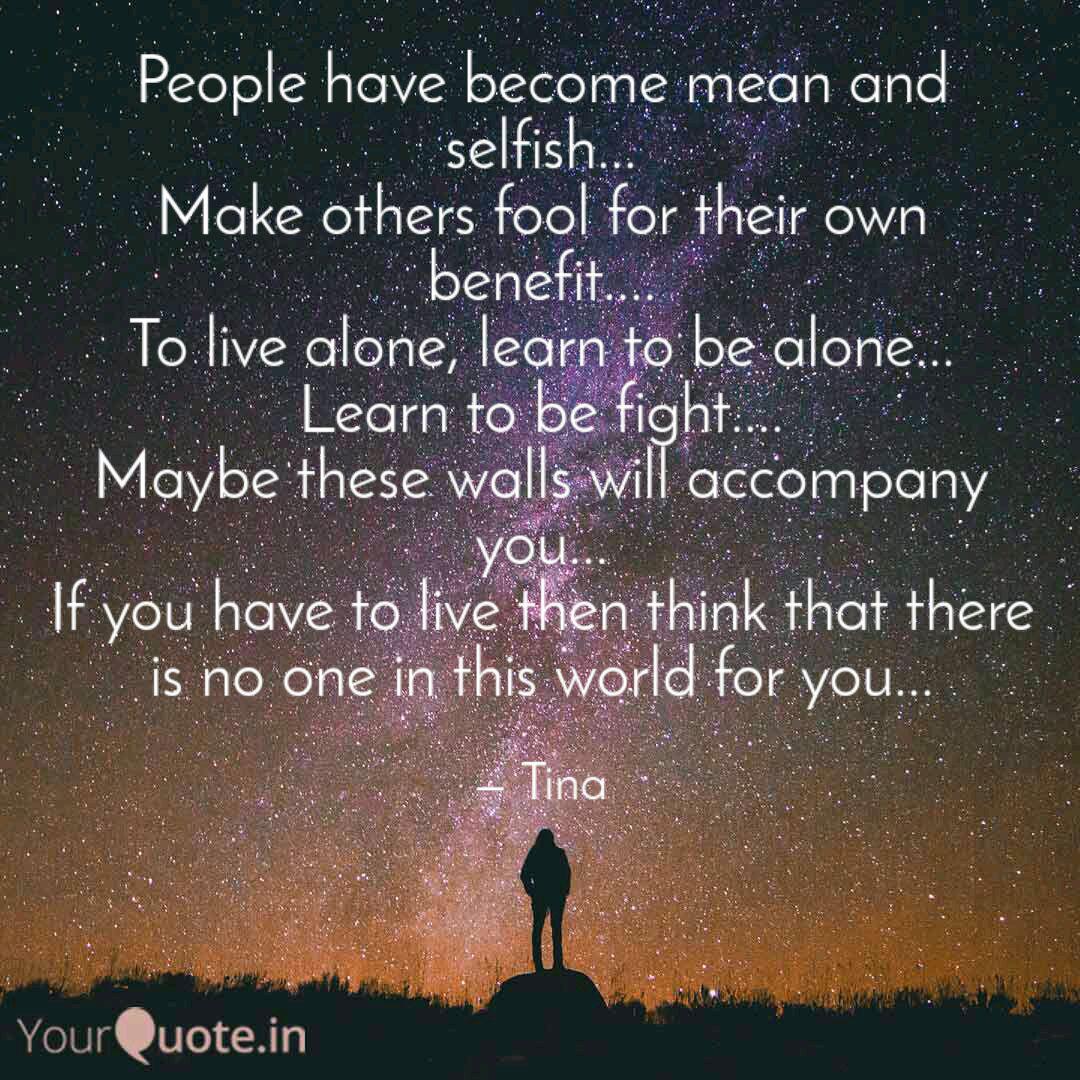 People Have Become Mean A... | Quotes & Writings By Puneeta Chauhan | Yourquote