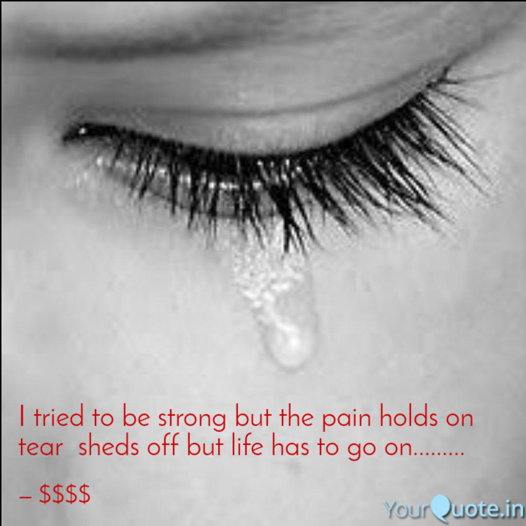 I Tried To Be Strong But Quotes Writings By Rony Yourquote It's not a matter of shame to be strong and woman.