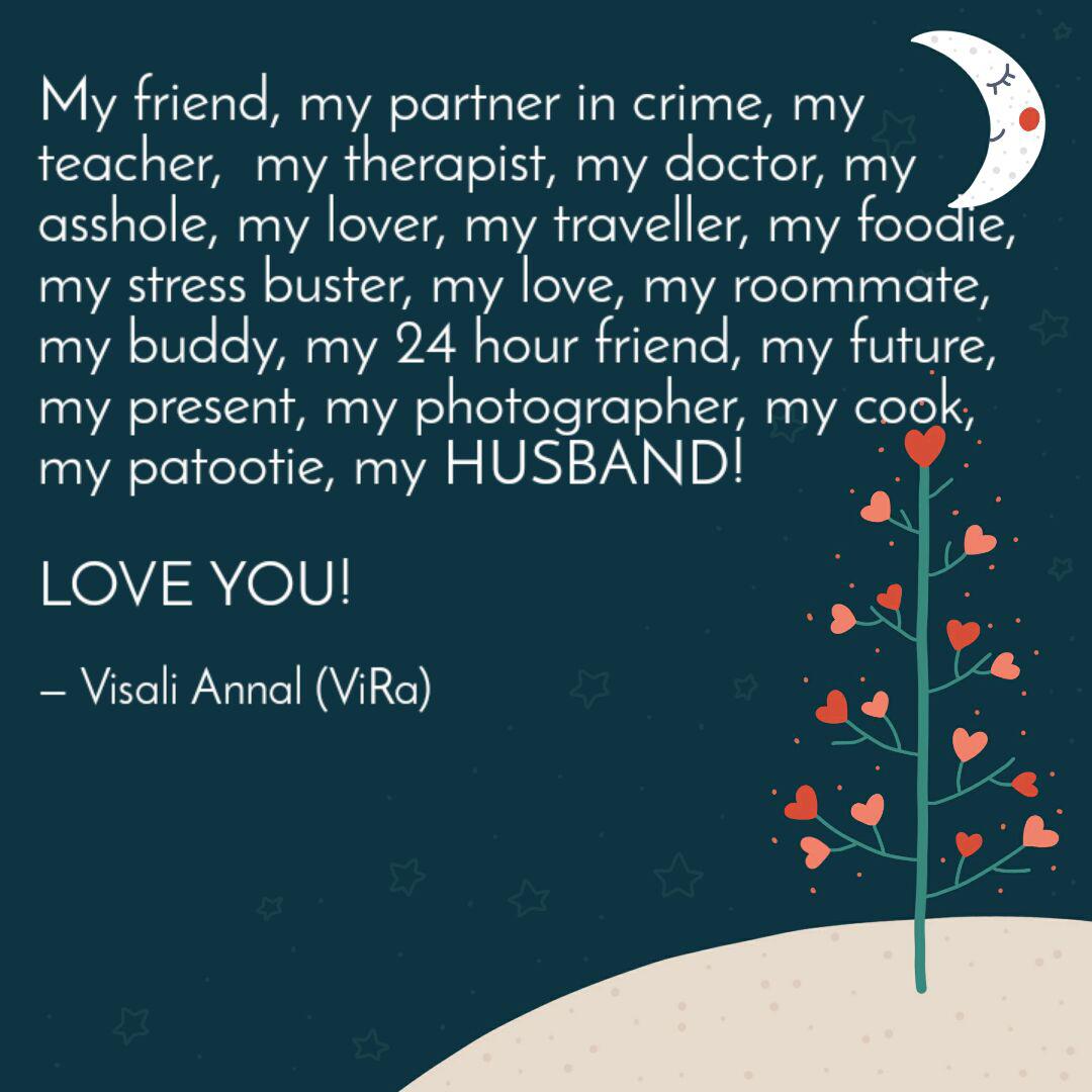 My Friend My Partner In Quotes Writings By Visali Zen