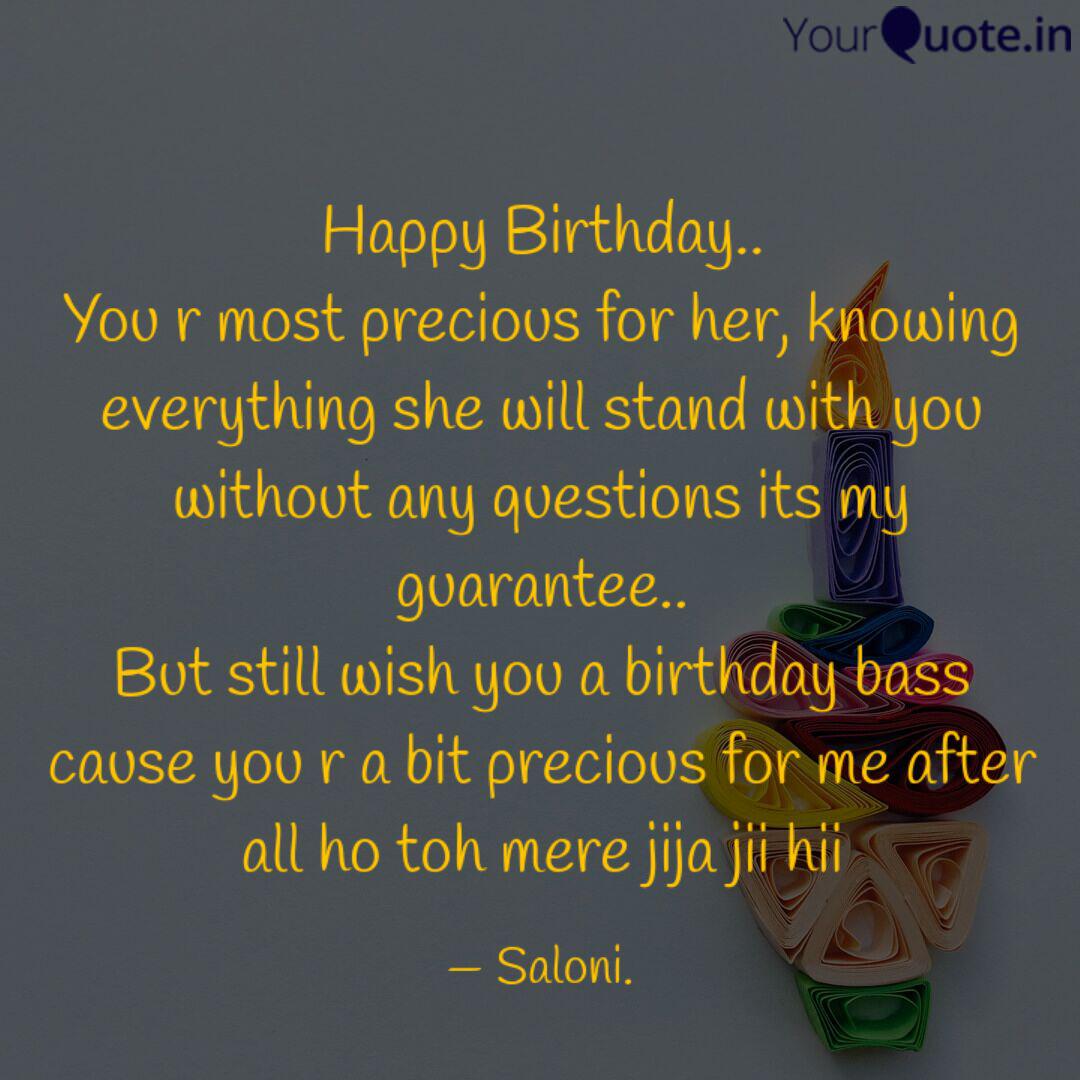 Happy Birthday You R Mo Quotes Writings By Saloni Sharma