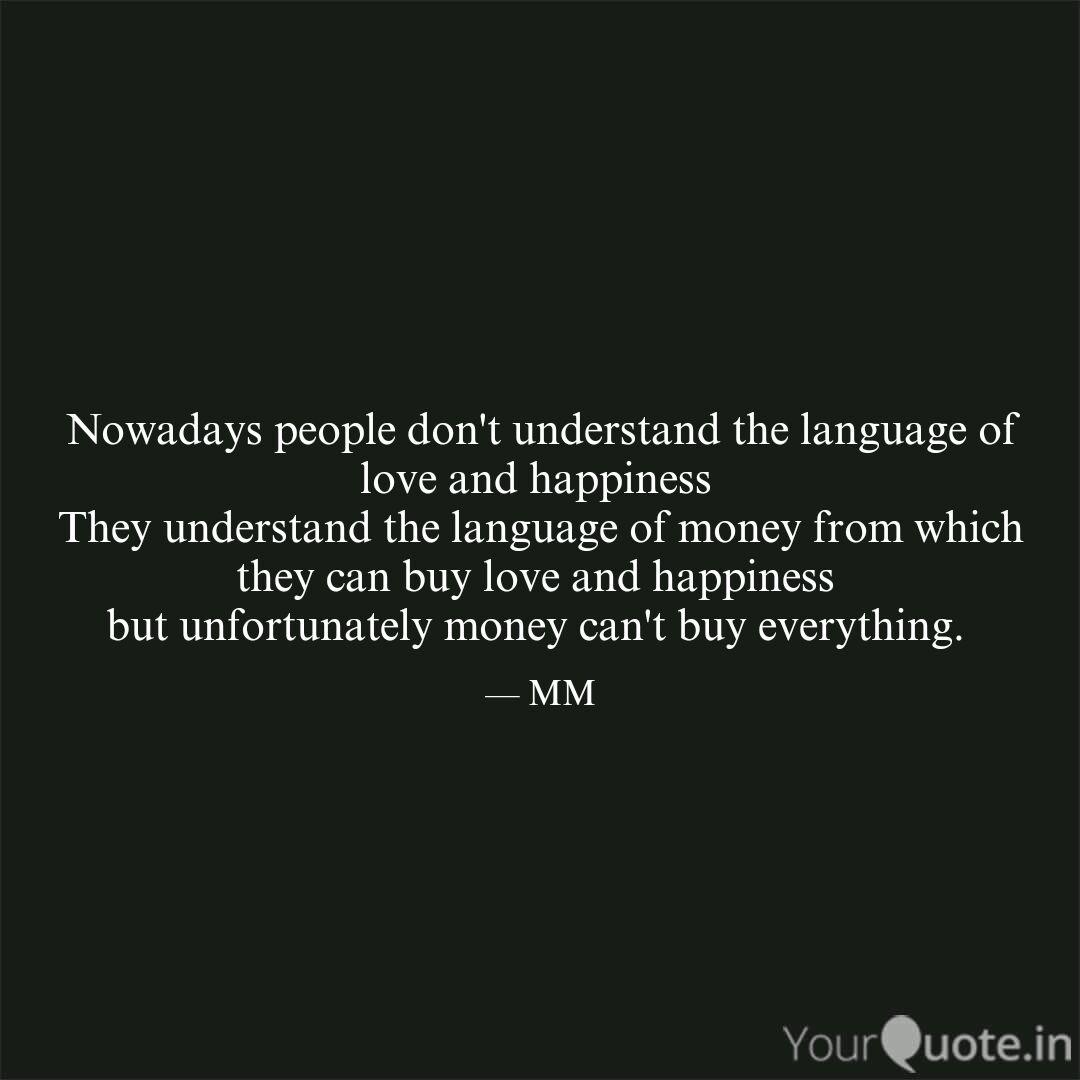 Nowadays People Don T Und Quotes Writings By Mahek Manwarey