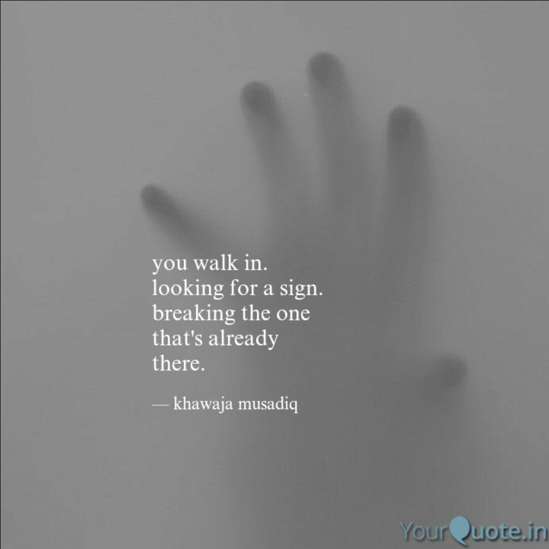 Looking For A Sign Quotes