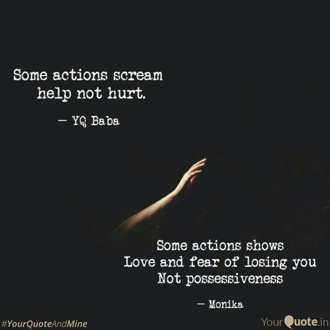 Some Actions Shows Love A Quotes Writings By Monika Yourquote