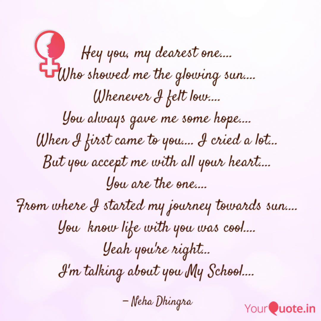 Get Wallpaper Hey You My Dearest One Quotes Writings By Neha Dhingra Desktop Wallpaper