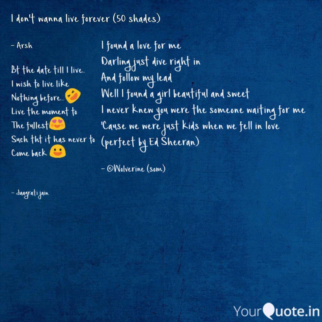 I Found A Love For Me Dar Quotes Writings By Somnath Paul Yourquote