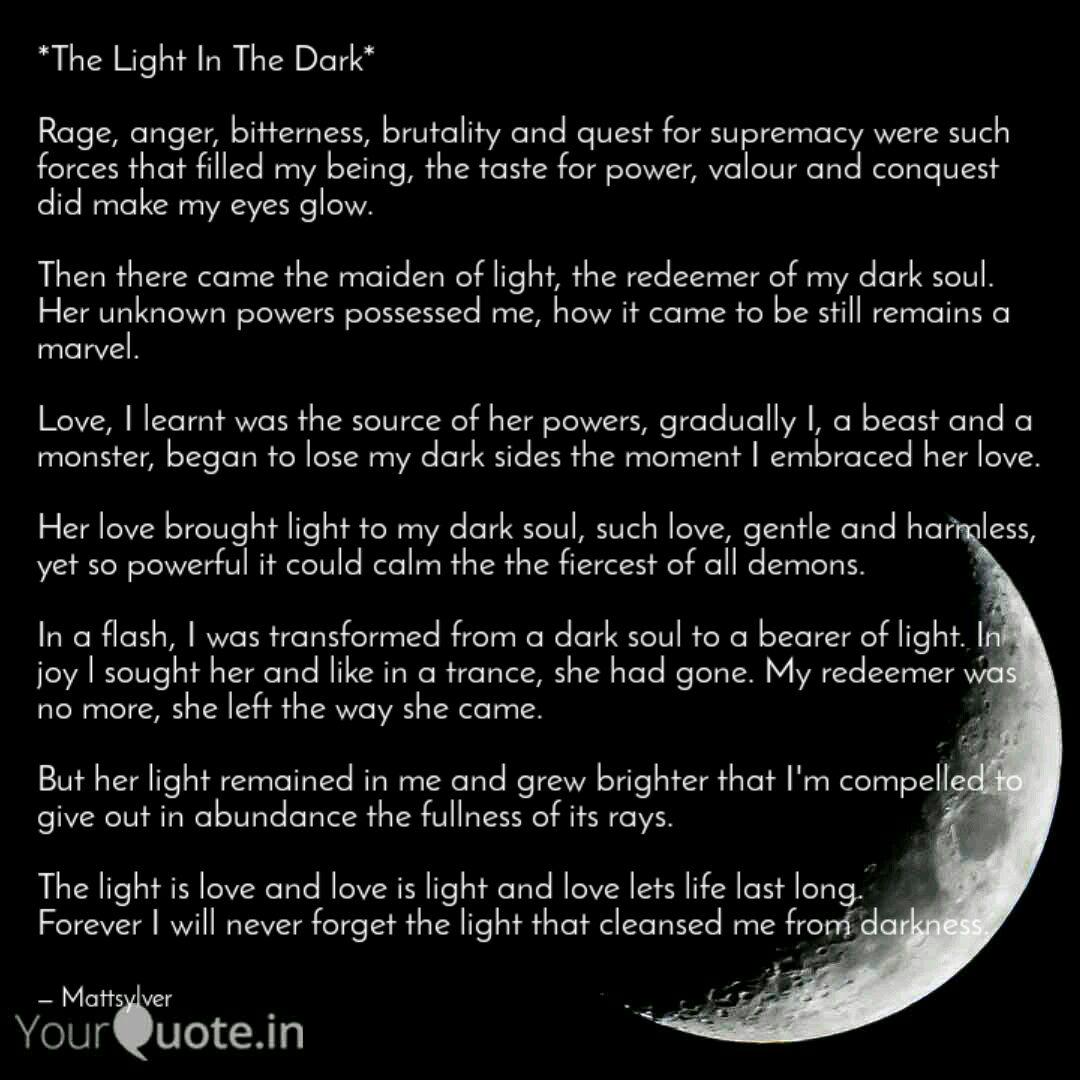 Darkness In The Light Quest