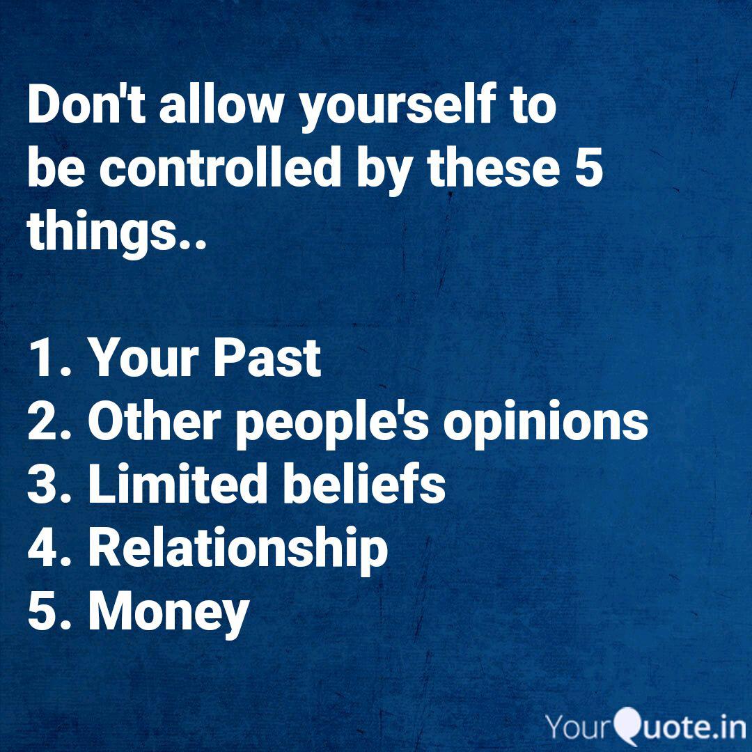 Don't Allow Yourself To B... | Quotes & Writings By Vishal Singh | Yourquote