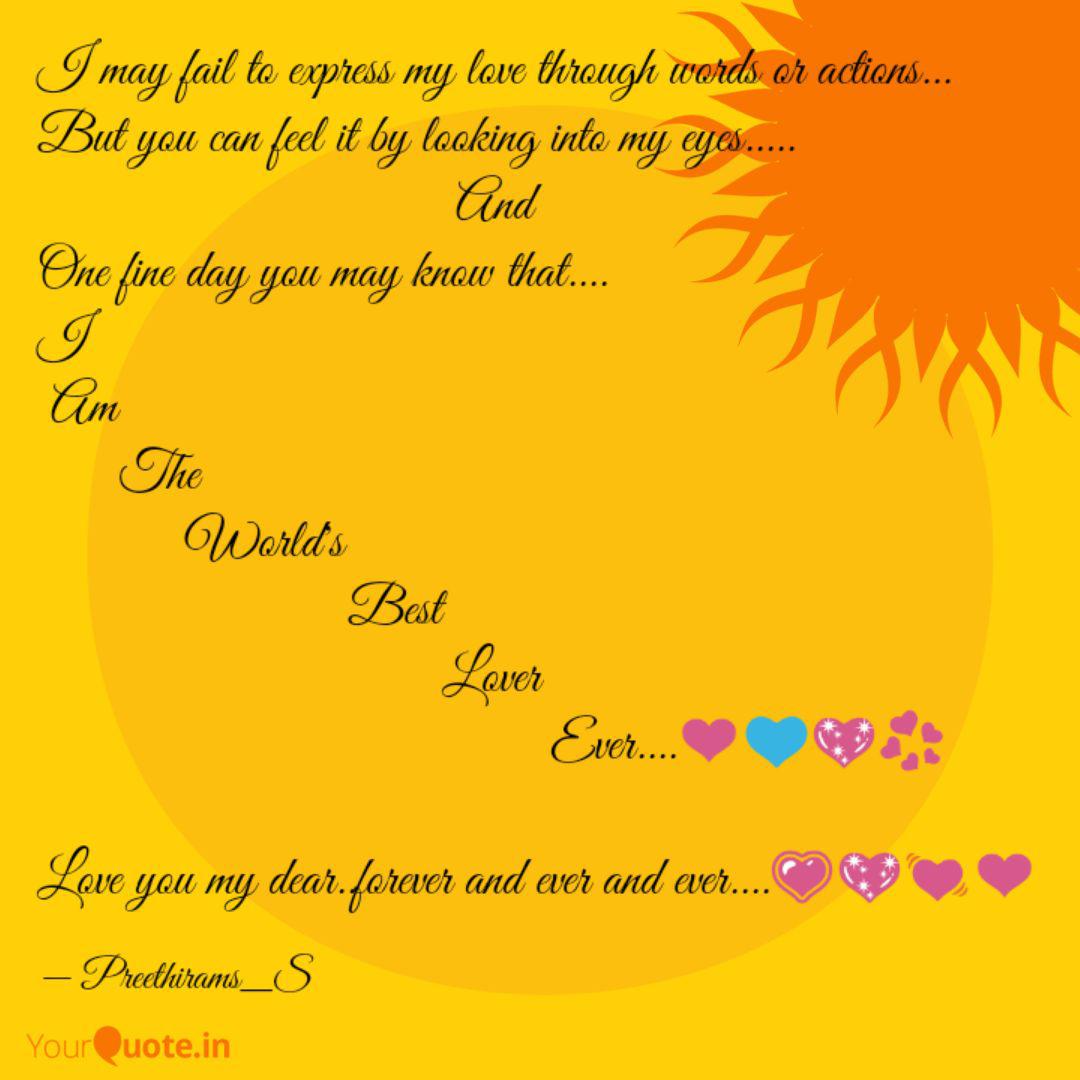 I May Fail To Express My Quotes Writings By Sindhu Rams