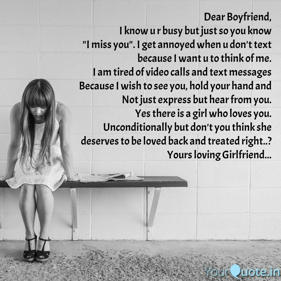 Dear Boyfriend I Know U Quotes Writings By Rahul Singhaniya Yourquote