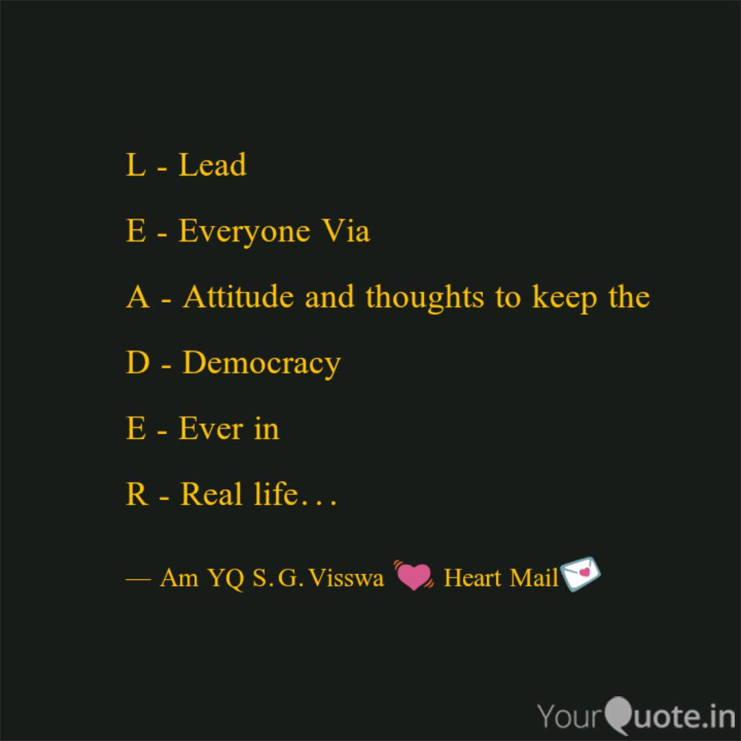 Best Leader Quotes Status Shayari Poetry Thoughts Yourquote