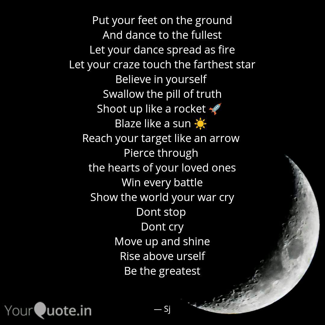 Put Your Feet On The Grou Quotes Writings By Jithamanyu Yourquote