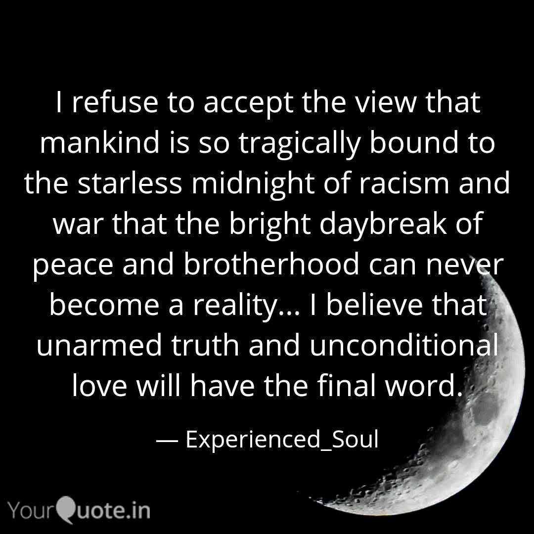 I Refuse To Accept The Vi Quotes Writings By Senpai Anubhav Yourquote