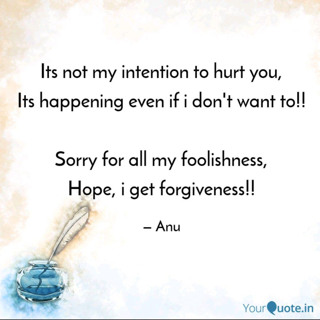 Its Not My Intention To H Quotes Writings By Anjali Bharani Yourquote