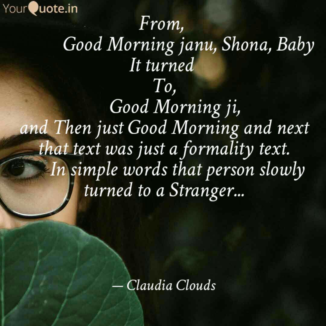 From Good Mo Quotes Writings By Claudia Clouds Yourquote