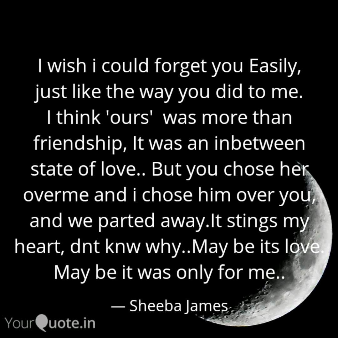 I Wish I Could Forget You Quotes Writings By Sheeba James