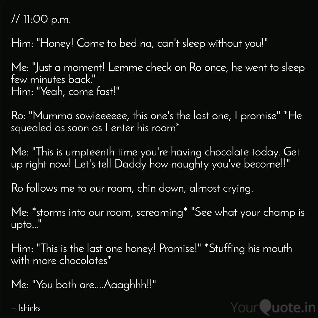 Themeseries: Going To Sleep Without You Quotes