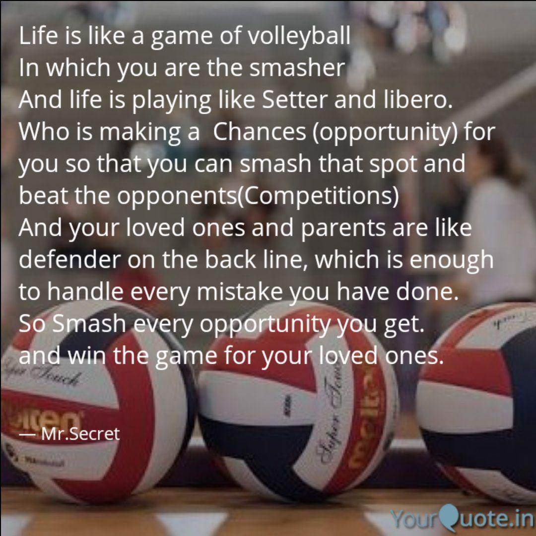 Quotes Volleyball Status | the quotes