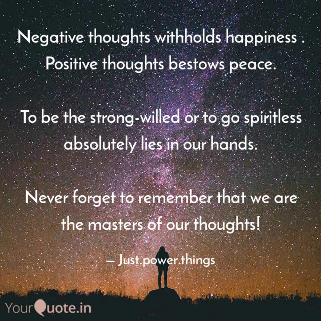 Get Wallpaper Negative Thoughts Withhol Quotes Writings By Paurnika For Android Free
